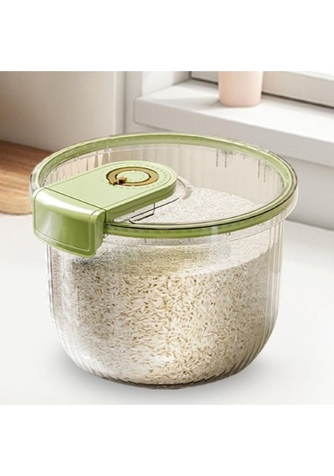 Pazly Yeşil-7.5kg Suntek Şekeri Saklama Pirinç Magideal Kabı, Için Dolap Cq Çok Renkli