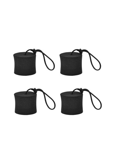 Geeroyoo 4 Adet Kano Su Çıkartma Tıkanırcısı, S Boy 3.3x2.7cm , Eva+nilon Malzeme, Kayak Su Tokuşu Engeli