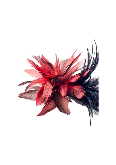 Suntek Moda Tüy Broş Şapkalar Broş Kostümleri Parti Için Çok Renkli