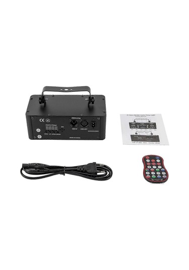 Ysh503 Profesyonel Lazer Parti Işığı 21 Lens Rgb Sahne Aydınlatması Sese Duyarlı Uzaktan Kumandalı