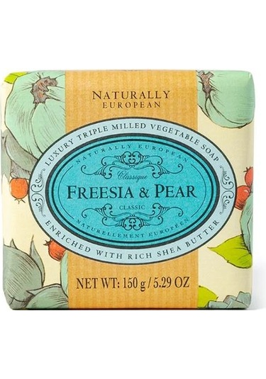 Naturally European Freesia & Pear Sabun 150 G