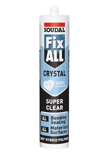 Soudal Fix All Crystal Ms Polimer Yapıştırıcı 290 Ml Şeffaf Şeffaf
