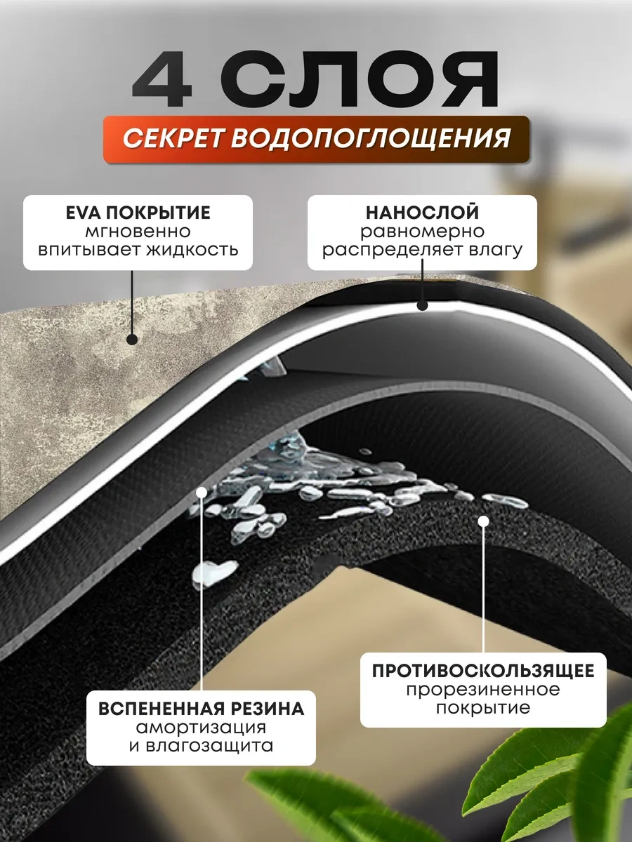 Upatano Bulaşıcı Kurutma Paspası Mermer 40 50 279824302 Gri