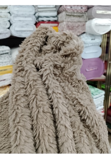 Toskana Peluş Kumaş Koyu Kahverengi
