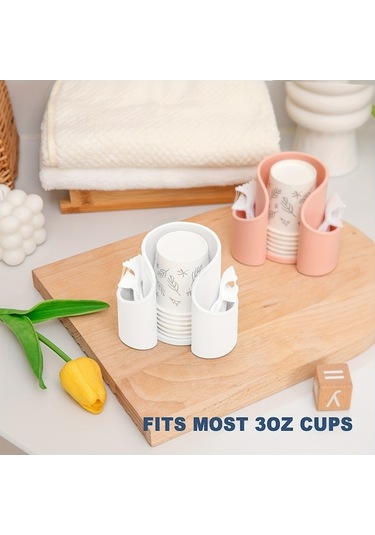 Dancemonkey Lichen Kozmetik Pamuk Saklama Kutusu, Plastik Güzellik Pamuklu Mavi He Mavi