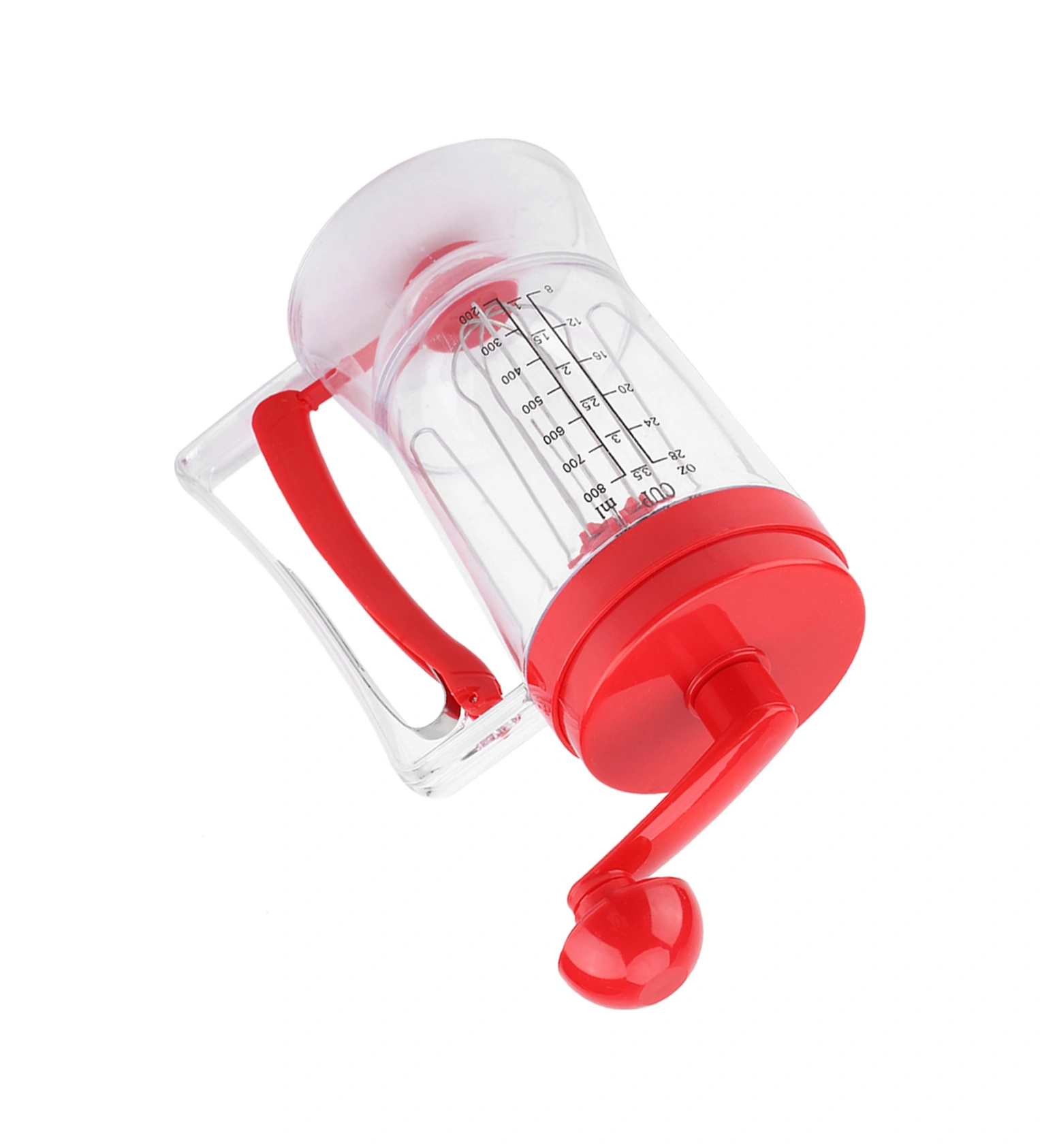 Hangfox El Opereli Hamur Dağıtıcı, Abs Malzeme, Ölçü Ölçeği, Pasta-waffle Hamuru, Kolay Temizleme, Engellemez Açık Diğer