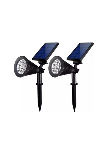 Helios 7W Solar Güneş Enerjili Kazıklı Çim & Bahçe Aydınlatma