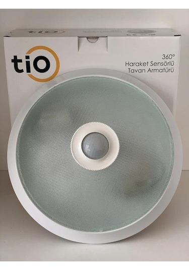 Pelsan Tio Pts Tavan Armatür 1099641 + Ack 9w Led Ampul 880 Lümen Set Beyaz