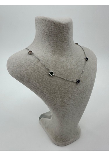 Xbaby Yıldız Taşlı Gümüş Renk Kolye Altın - Gümüş