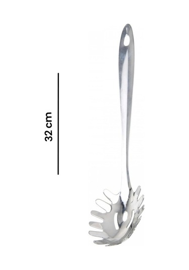 Excellent Houseware Çelik Makarna Servis Kaşığı 32 CM