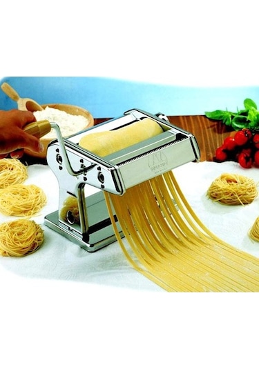 Tuğra Çelik 150 Makarna Erişte Kesme Makinesi No 150 Gri