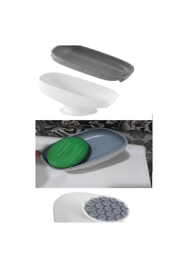 Periboia Lotus Sabunluk Çift Kademeli Giderli Vantuzlu Drenaj Kat