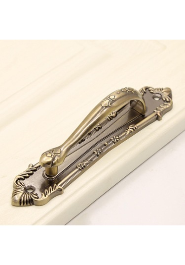 Suntek Ahır Kapısı Çekme Kolu Bahçe Dış Mekan İç Bronz