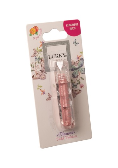 Lukky Şeftali Aromalı Karamel Dudak Parlatıcısı