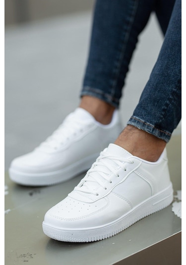 Muggo Mgpogba Unisex Sneaker Günlük Spor Ayakkabı Beyaz