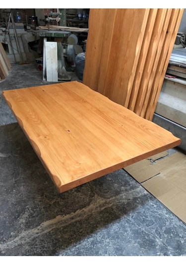 Bintaşmobilya Naturel Kütük Masa Üstü-140X80.Cm