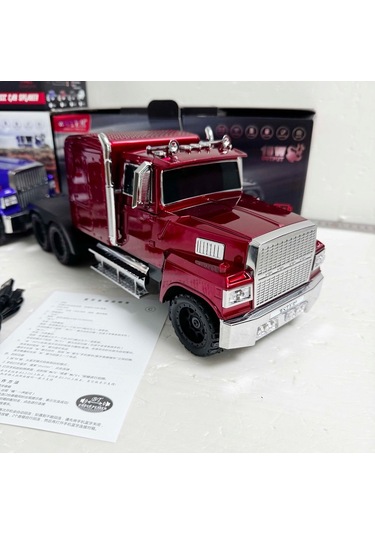 Wster Ws-570bt Tır Görünümlü Radyolu Bluetooth Hoparlör Kırmızı