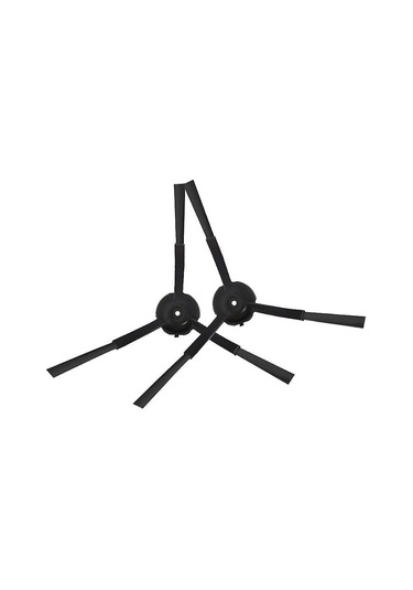 Hfambition Uoni V980 Plus Süpürge İçin Uyumlu 10 Adet Siyah Plastik Yan Fırça Tamiri Parçası