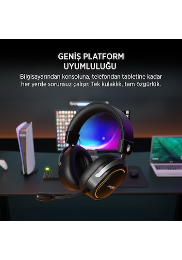 James Donkey 830 Triple Mode Bluetooth/2.4g/usb Gaming Kulaklık