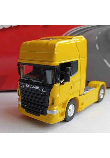 Scania V8 R730 1:64 Ölçekli Tır Çekici Sarı
