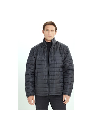 AC&Co / Altınyıldız Classics Erkek Siyah Sıcak Tutan Standart Fit Normal Kesim Dik Yaka Yan Cepli Mont Siyah AC&Co / Altınyıldız Classics Erkek Siyah Sıcak Tutan Standart Fit Normal Kesim Dik Yaka Yan Cepli Mont Siyah