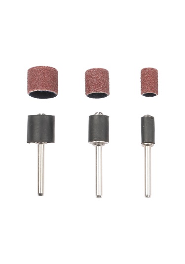 Symbee Alüminyum Oksit Zımpara Seti: 252 Parça, 1/4", 3/8", 1/2" Çaplı Zımpara Bantları Ve Mandreller, Ahşap Ve Metal Polishing İçin Plastik Kutuyla