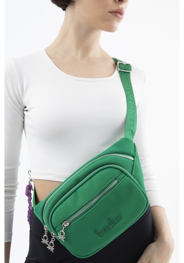 Unıted Colors Of Benetton Kadın Bel Çantası Bnt 1559 Yeşil