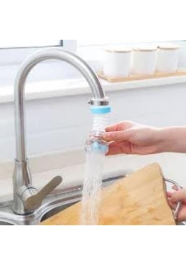 Su Arıtmalı Şeffaf 360 Derece Döner Musluk Başlığı