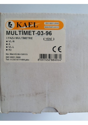 KAEL MULTİMET-03-96 MULTİMETRE