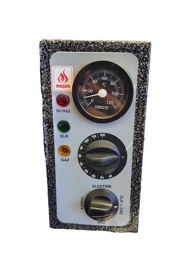 Meşale 1-2-3 Demlikli Chromat Analog Full Otomatik Çay Kazanı Kutusu