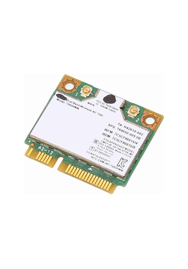 Fosenze 7260hmw Mini Pcıe Ağ Kartı, 1200mbps 2.4/5ghz Çift Bant Ve Bluetooth 4.0 İle, Win7/10 Uyumlu Lenovo/hp Dışında