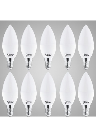 Zmr 120/b.30 12 Li 7w Buji Led Ampul 3000k Günışığı E14 Duy Enerji Tasarruflu Ve Uzun Ömürlü Aydınlatma