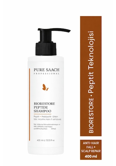 Pure Saach Professional Biorestore Peptide Shampoo 400 ML