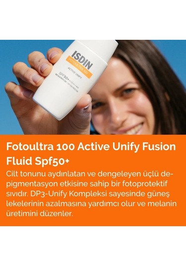 Isdin Fotoultra 100 Active Unify Spf 50+ 50 ML