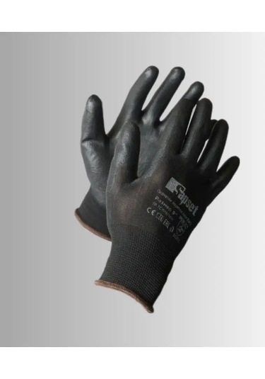 Sapset Avior Black İnşaat İş Eldivenleri 168499503