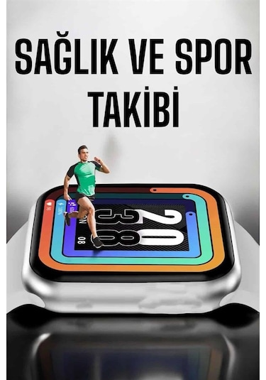 Akıllı Saat Amoled Ekran Yeni Nesil Bluetooth Bağlantılı