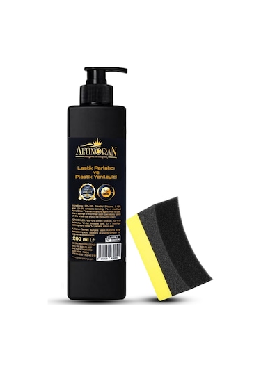 Altın Oran Lastik Parlatıcı ve Pilastik Yenileyici Koruyucu Jel 200 ML