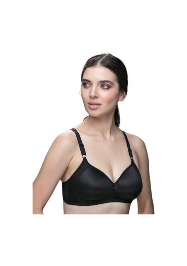Kadın Telsiz-balensiz Siyah Sütyen -410 Siyah