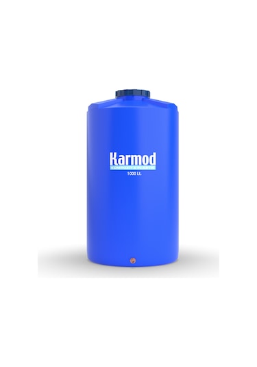 1 Ton Polietilen Dikey Su Deposu - Mavi