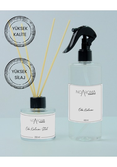 Bebek Pudrası Oda Kokusu Seti 400 Ml Sprey + 100 Ml Bambu Çubuklu Ferahlatıcı