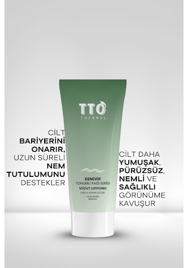 Tto Thermal Kenevir Bitkisi Yağı Vücut Losyonu 200 ML