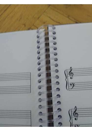 Piyano Defteri, Müzik Defteri, Nota Defteri