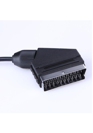 Ps2 Av Rgb Tv Scart çevirici Dönüştürücü Bağlantı Kablosu