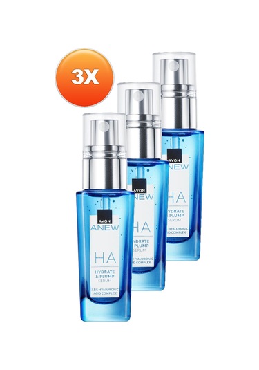 Avon Anew Hyalüronik Asit İçeren Dolgun Görünüm Veren Serum 3 x 30 ML