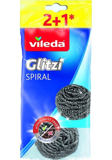 Vileda Çelik Bulaşık Teli 3'lü