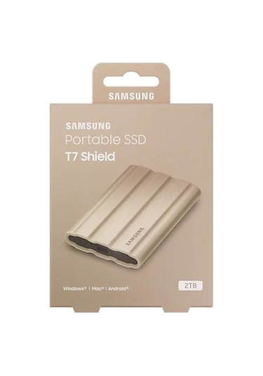 Samsung T7 Shield MU-PE2T0K/WW 2 TB 1050/1000 MB/S USB 3.2 Taşınabilir SSD