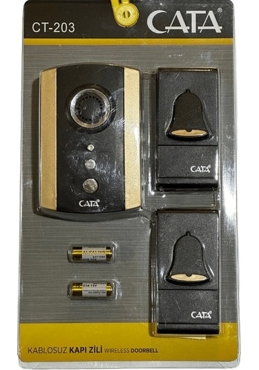 Cata Uzaktan Kumandalı Zil 1 Zil + 2 Buton Ct-203