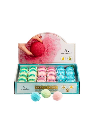 Argan Cure Köpüren Manikür Pedikür Nem Bombası 3'lü