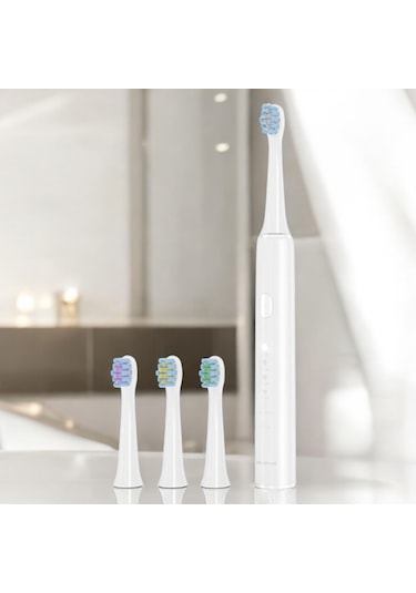 Nidage Psc42 Şarjlı Diş Fırçası + Psc42 Uyumlu Yedek Başlık 4'lü