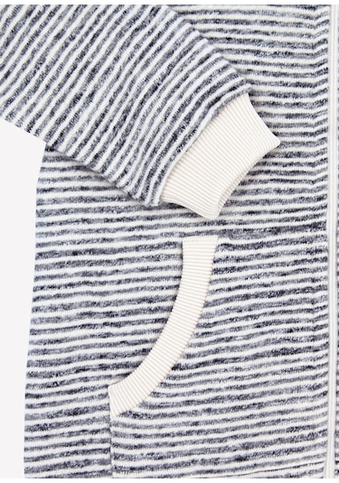 Ozmoz Ozmoz 100% Pamuk Kulak Detaylı Kapüşonlu Bebek Tulum